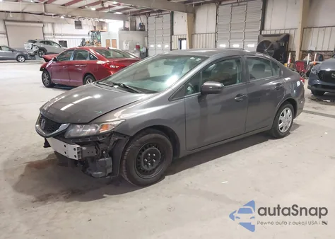 2014 Honda Civic Lx z USA, uszkodzony, nr VIN 2HGFB2F54EH559848